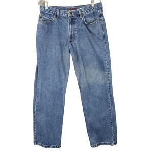 Eddie Bauer Jeans Mens Size 34x30 Classic Fit Blue Denim Straight Leg Cotton